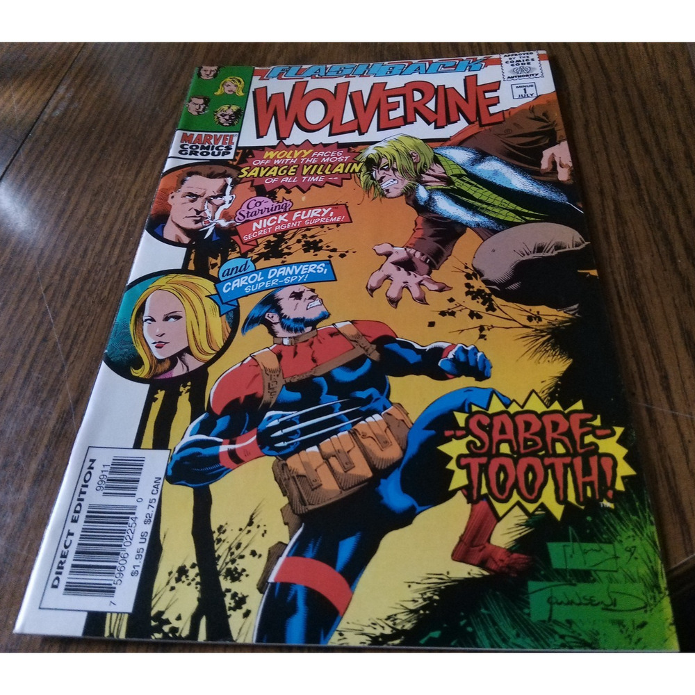 Wolverine # Minus 1 (July 1997 Marvel Comics)